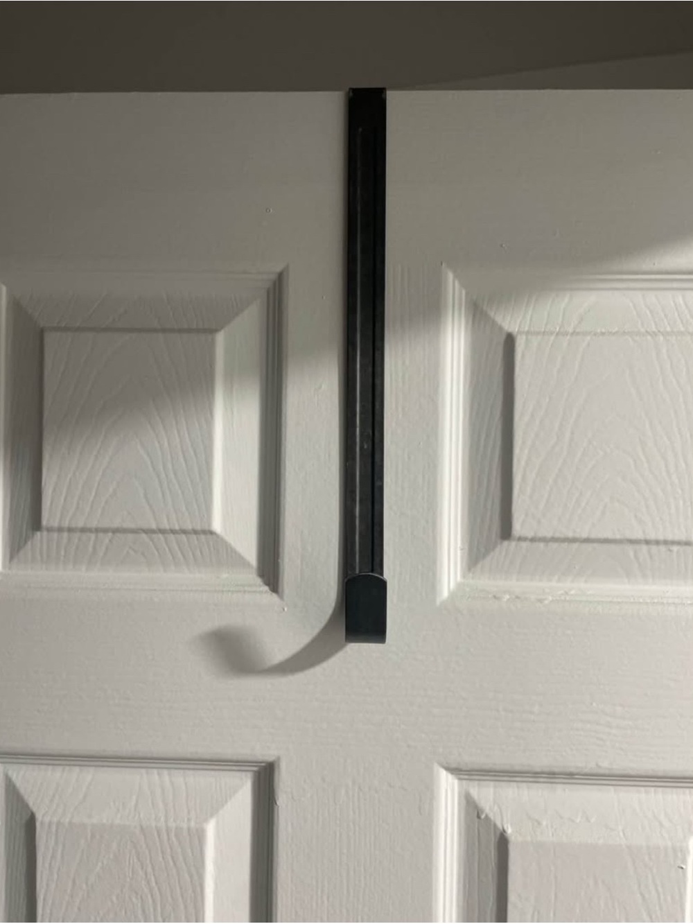 GALVANIZED DOOR WREATH HANGER